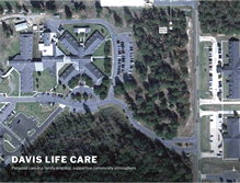 Tablet Screenshot of davislifecare.org